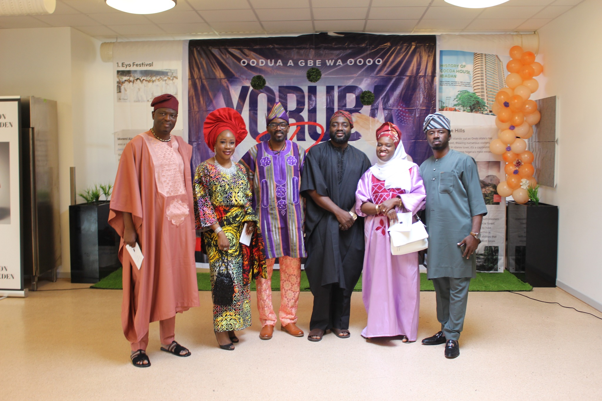 AYDF Visits Uppsala Yoruba Day in Sweden